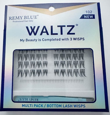 Remy Blue Waltz Multi Pack Bottom Lash Wisps 102 - ANNS BEAUTY SUPPLY